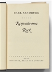 Carl Sandburg Signed First Edition of ''Remembrance Rock''