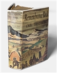Carl Sandburg Signed First Edition of ''Remembrance Rock''