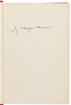 J. Edgar Hoover Signed First Edition ''Masters of Deceit''