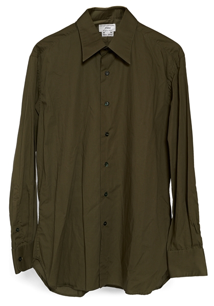 Action Star Bruce Willis Screen-Worn Custom Dress Shirt From Red 2