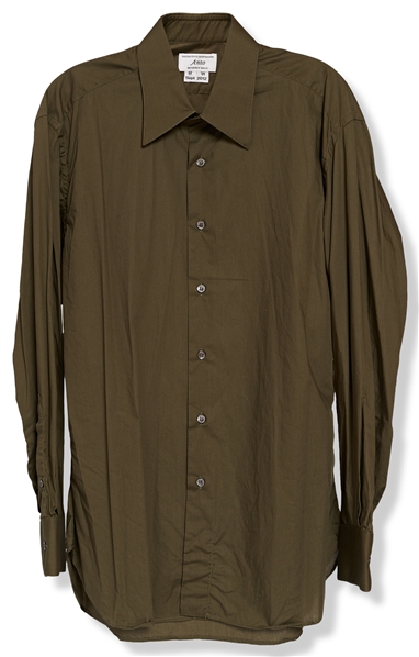 Bruce Willis Red 2 Screen-Worn Custom Dress Shirt