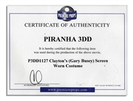 Gary Busey Screen-Worn ''Piranha 3DD'' Fishing Waders