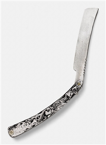 Stunt Razor from the Tim Burton Directed Film ''Sweeney Todd'' -- Starring Johnny Depp as a Barber Who Murders His Clients With His Razor