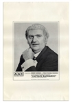 Robert Keeshan Personally Owned Original Posters From the 10th Anniversary of''Captain Kangaroo'' (1965) -- Set of Three