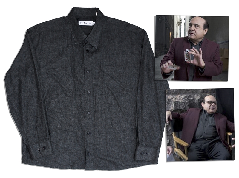 Versatile Actor Danny DeVito Screen-Worn Hero Costume From Even Money