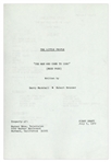 ''The Little People'' First Draft Script for Episode ''The Man Who Came to Luau'', Owned by Redd Foxx -- Written by Garry Marshall -- 38pp. -- Very Good Condition -- From Redd Foxx Estate