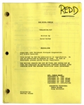 ''The Royal Family'' Episode 7 Revised Table Draft Script Owned & Annotated by Redd Foxx -- Dated Weeks Before Foxx's Death -- Very Good Condition -- From Redd Foxx Estate