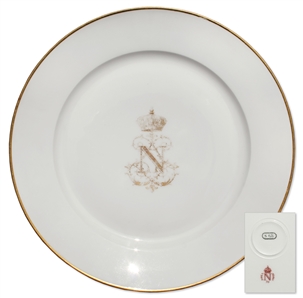 Napoleon III Royal China From Tuileries Palace