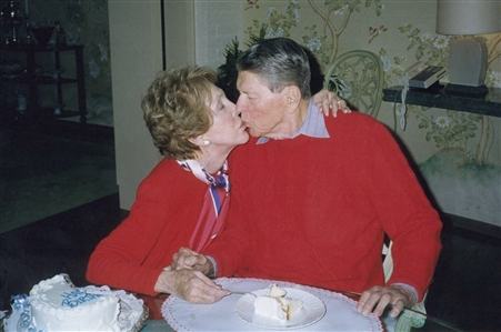 Ronald & Nancy Reagan Personally Owned Soup Bowl & Saucer