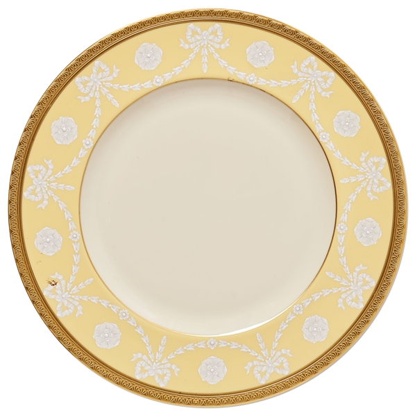Bill Clinton White House China Salad Plate to Honor the 200th Anniversary of the White House