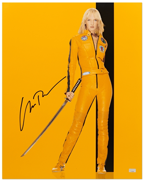 Uma Thurman Signed 16 x 20 Photo From Kill Bill