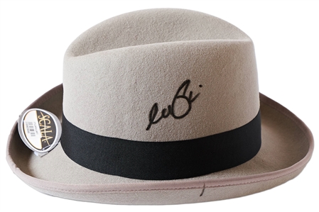Al Pacino Signed Godfather Fedora<br>