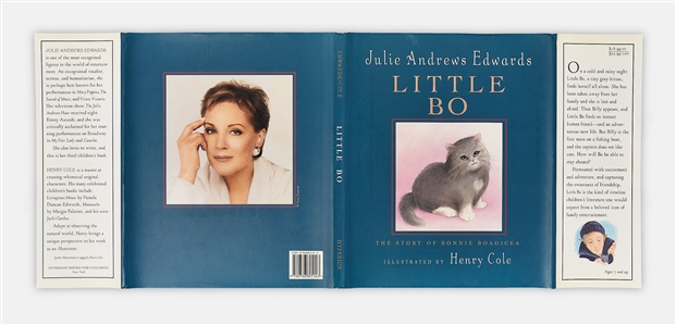 Julie Andrews Signed Children's Book ''Little Bo''