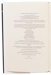 Julie Andrews Signed First Edition of Her Memoir ''Home Work''