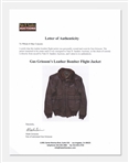 Gus Grissom's Personally Owned Leather Bomber Jacket