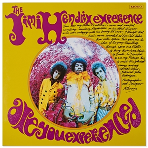Karl Ferris Signed Jimi Hendrix Are you Experienced Album Cover -- Ferris Psychedelic Style Defined the Aesthetic of the 1960s