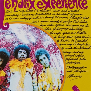 Karl Ferris Signed Jimi Hendrix ''Are you Experienced'' Album Cover -- Ferris' Psychedelic Style Defined the Aesthetic of the 1960s
