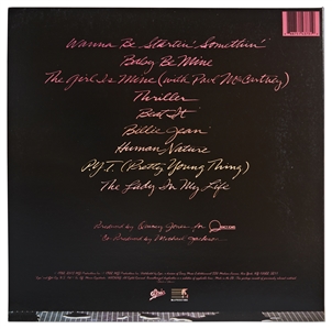 Michael Jackson ''Thriller'' Album with Handwritten Memory of How the Famous Photos Were Captured by Photographer Dick Zimmerman