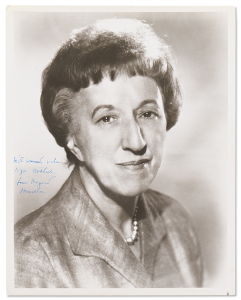 Margaret Hamilton Signed 8 x 10 Photo