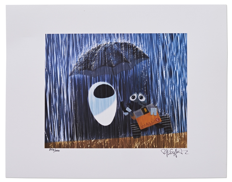 WALL-E Limited Edition Artwork Given to Crew of the Film