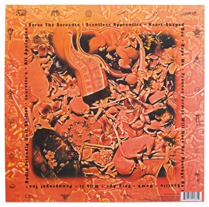 Nirvana's ''In Utero'' LP Record Album, with a Signed Description by Art Director Robert Fisher Regarding the Famous Cover Artwork