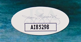 Kathleen Turner & Charles Fleischer Signed 11'' x 14'' Photo from ''Who Framed Roger Rabbit?'' -- With JSA COA