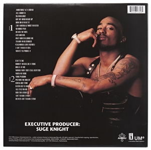 2Pac ''All Eyez on Me'' Album Signed by Photographer Ken Nahoum Who Describes How He Captured the Revealing Photos of Tupac