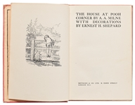 First Edition, First Printing of A.A. Milne's ''The House at Pooh Corner''