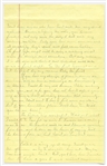 John Steinbeck Autograph Letter Signed on His Writing Method: ''The first type script will be only a working script...when it is all done and checked and rechecked will we go into a final draft''