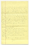 John Steinbeck Autograph Letter Signed on His Writing Method: ''The first type script will be only a working script...when it is all done and checked and rechecked will we go into a final draft''