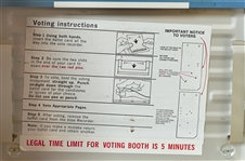 Palm Beach County, Florida Voting Machine for the 2000 Presidential Election