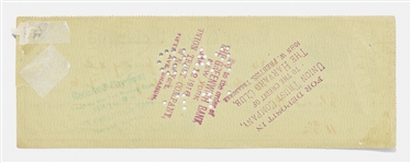 Theodore Roosevelt Handwritten & Signed Check, Paid to The Harvard Club of New York -- With University Archives COA