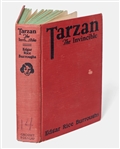 Edgar Rice Burroughs and Tarzan Actor James H. Pierce Signed ''Tarzan the Invincible''