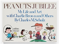 Charles Schulz Signed First Edition of the Coffee Table Book ''Peanuts Jubilee''