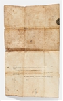 Hawaiian King Kamehameha IV and Princess Kaahumanu Signed Royal Patent from 1855 -- Granting Land in Hawaii