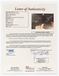 Large 20'' x 16'' Photograph of Gene Cernan as the Last Man on the Moon -- Signed by Moonwalkers Gene Cernan, Charlie Duke, Edgar Mitchell & Alan Bean -- With JSA COA