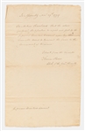 Thomas Paine Autograph Manuscript Signed as Clerk of the Pennsylvania Assembly in 1779 -- Paine Sends a Resolution to the Governor That Extends the Mason-Dixon Line Approximately 350 Miles West