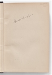 Amelia Earhart Signed First Edition of ''The Fun of It'', Without Inscription