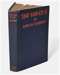 Amelia Earhart Signed First Edition of ''The Fun of It'', Without Inscription