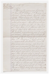 Little Bighorn Survivor Frank M. Gibson of the 7th Cavalry Signed Court Martial Document