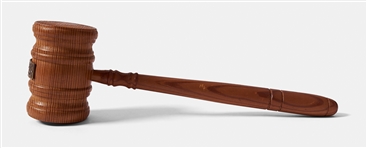 Large Gavel Made of Wood from the White House