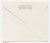 Jacqueline Kennedy Onassis Letter Signed -- ''...to those compiling a history of President Kennedy's administration...''