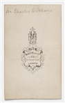 Charles Dickens Signed and Handwritten Cover