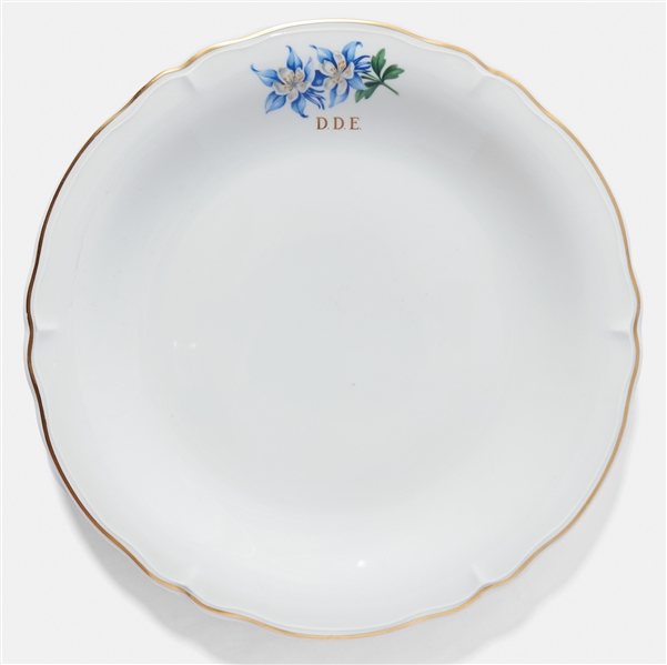 Dwight D. Eisenhower Presidential Dinner Plate China Used Aboard Air Force One