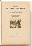 Old West Outlaw Emmett Dalton Signed First Edition of ''When the Daltons Rode''