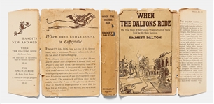 Old West Outlaw Emmett Dalton Signed First Edition of ''When the Daltons Rode''