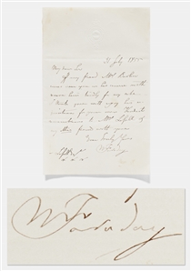 Michael Faraday Autograph Letter Signed to Astronomer William Lassell -- Faraday Introduces Fellow Scientist Peter Barlow