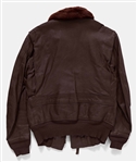 Gus Grissom's Personally Owned Leather Bomber Jacket
