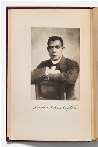 Booker T. Washington Signed First Edition, First Printing of His First Major Publication, ''The Future of the American Negro''
