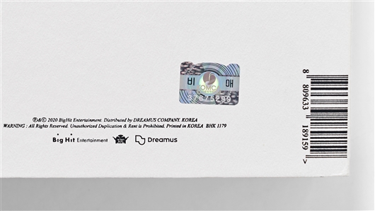 BTS Band-Signed ''BE'' CD Deluxe Edition Box Set -- With Charity COA